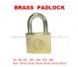 globe precise brass padlock