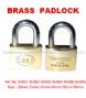 tre-cycle precise brass padlock